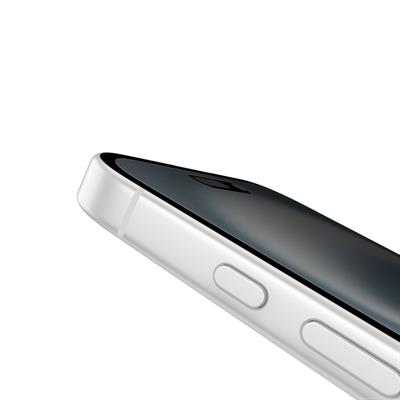Belkin OVA167HQ ScreenForce InvisiGlass iPhone 16/15/14 Pro Uyumlu (Kolay Hizalama Tepsili) Antimikrobiyal Privacy Ekran Koruyucu