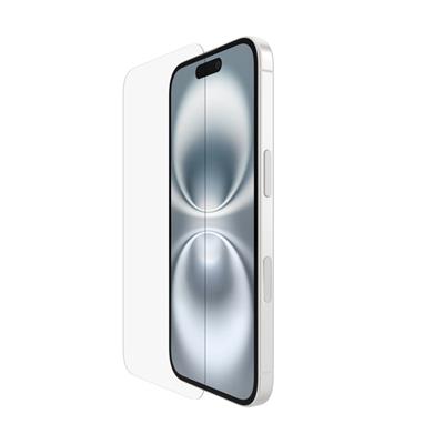 Belkin OVA171HQ ScreenForce InvisiGlass iPhone 16/15/14 Pro Uyumlu (Kolay Hizalama Tepsili) Antimikrobiyal Ekran Koruyucu