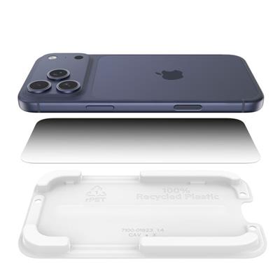 Belkin OVA214HQ ScreenForce InvisiGlass Privacy iPhone 17 Pro Max Uyumlu (Kolay Hizalama Kitli) Temperli Cam Ekran Koruyucu