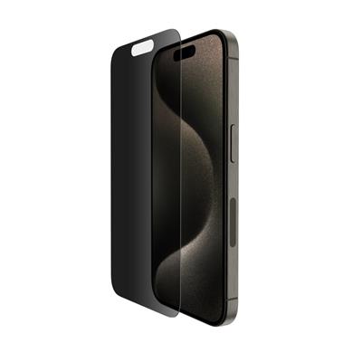 Belkin Screenforce Temperedglass iPhone 15 Pro İçin Privacy Ekran Koruyucu