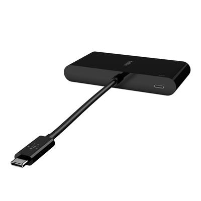 Belkin Usb-C Multimedia + Charge Adaptör (100W)