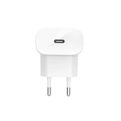 Belkin WCA003VF04-APL BOOST↑Charge Pro 20 W USB-C Duvar Şarj Aygıtı + 1,2 m USB-C – Lightning Kablosu