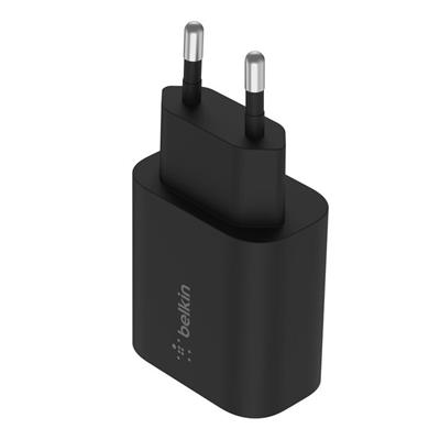 Belkin WCA004VFBK 25W USB-C Hızlı Şarj Adaptörü (Power Delivery Destekli) - Siyah