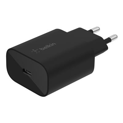 Belkin WCA004VFBK 25W USB-C Hızlı Şarj Adaptörü (Power Delivery Destekli) - Siyah