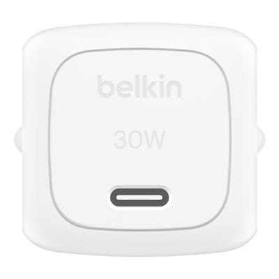 Belkin WCA008KQ1MWH-B6 BoostCharge 30W USB-C Şarj Cihazı + USB-C to USB-C Şarj Kablosu – Beyaz