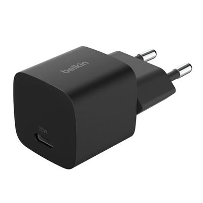 Belkin WCA012KQBK BoostCharge Pro 25W USB-C Hızlı Şarj Adaptörü – Siyah