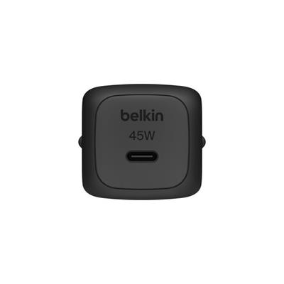 Belkin WCA013KQ1MBK-B6 BoostCharge 45W USB-C Hızlı Şarj Aleti + USB-C Kablo - Siyah
