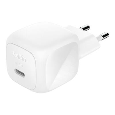 Belkin WCA013KQWH BoostCharge Pro 45W USB-C Hızlı Şarj Adaptörü – Beyaz