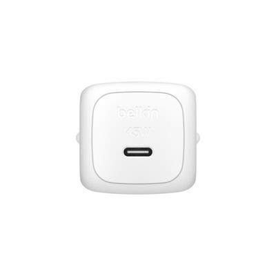 Belkin WCA013KQWH BoostCharge Pro 45W USB-C Hızlı Şarj Adaptörü – Beyaz