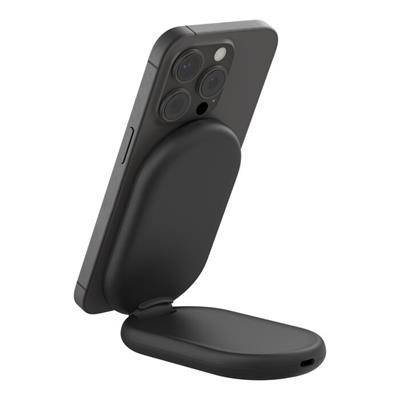 Belkin WIB007VFBK BoostCharge Pro Qi2 15W Katlanabilir Kablosuz Şarj Standı - Siyah