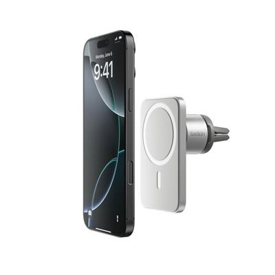 Belkin WIC002DSGR MagSafe Uyumlu Manyetik Araç İçi Telefon Tutucu – Gri