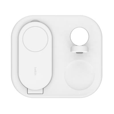 Belkin WIZ029VFWH Qi2 15W 3-1 Magsafe Şarj Cihazı -Beyaz