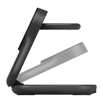 Belkin WIZ037KQBK 3-in-1 Katlanabilir Manyetik Qi2 25W Kablosuz Şarj Standı - Siyah