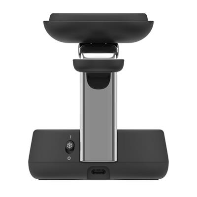 Belkin WIZ040KQCH BoostCharge Pro 3-in-1 Qi2 MagSafe Uyumlu 25W Manyetik Şarj Standı - Siyah