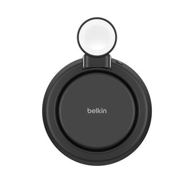 Belkin WIZ040KQCH BoostCharge Pro 3-in-1 Qi2 MagSafe Uyumlu 25W Manyetik Şarj Standı - Siyah