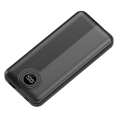 Dexim W3 10.000mAh Type C+Lightning Entegre Kablolu Led Göstergeli Powerbank - Siyah