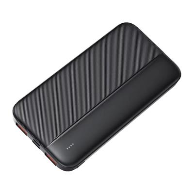 Dexim DC01 10.000 mAH Superslim Led Işıklı Powerbank - Siyah
