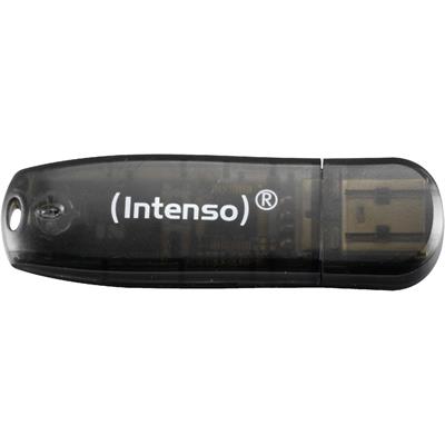 Intenso Rainbow Line 16 GB USB Flash Bellek – Siyah