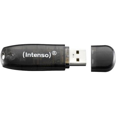 Intenso Rainbow Line 16 GB USB Flash Bellek – Siyah