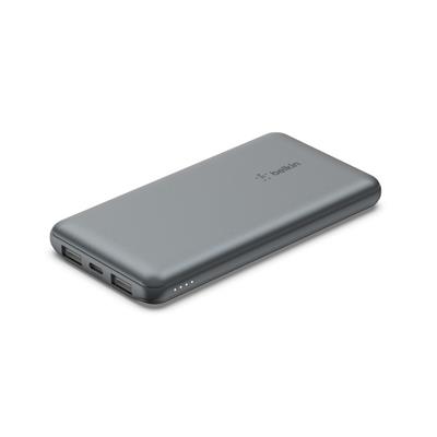 Belkin 10K Powerbank 15W USB A-C -Gri