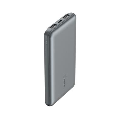 Belkin 10K Powerbank 15W USB A-C -Gri