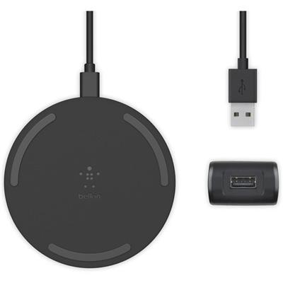 Belkin WIA001VFBK Boostcharge 10W Kablosuz Şarj Padi + Qc 3.0 Duvar Şarj