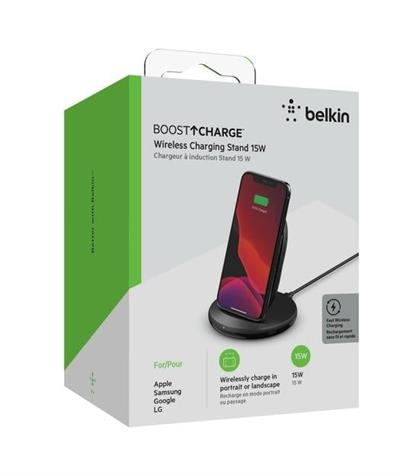Belkin Tekli Wireless Stand 15 W - Siyah