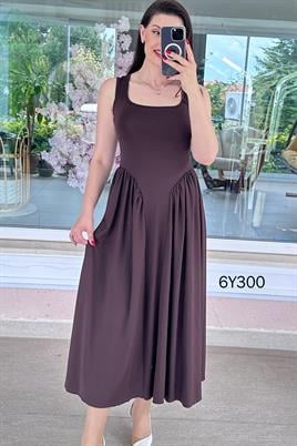 Kare Yaka Dalgıç Elbise