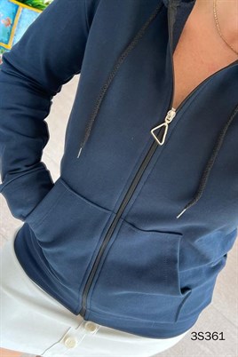 Kanguru Cepli Kapşonlu Sweat
