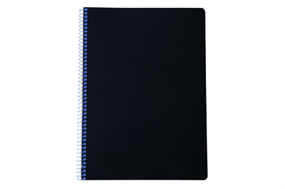 Colormaxi A4 60 Yaprak Çizgili Spiralli Defter - Siyah Renk Kapaklı - 1 Adet