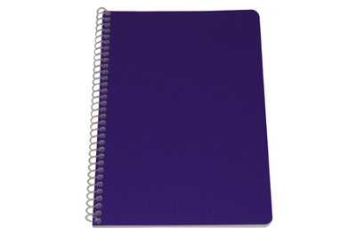 Colormaxi A4 60 Yaprak Çizgili Spiralli Defter - Mor Renk Kapaklı - 1 Adet