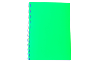 Colormaxi A4 60 Yaprak Çizgili Spiralli Defter - Yeşil Renk Kapaklı - 1 Adet