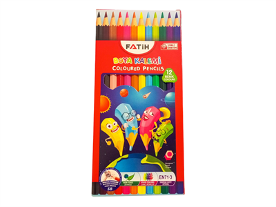 Fatih Kuruboya Seti 12 Renk - 1 Kutu