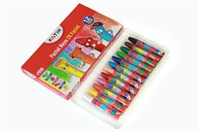 Fatih Pastel Boya Seti 12 Renk - 1 Kutu