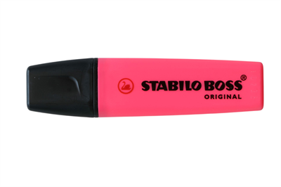 Stabilo Boss Original Pembe Fosforlu İşaretleme Kalemi