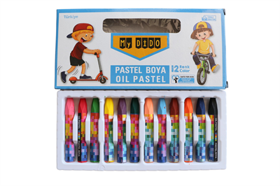 Südor My Dido Pastel Boya 12 Renk - Mavi Kutulu