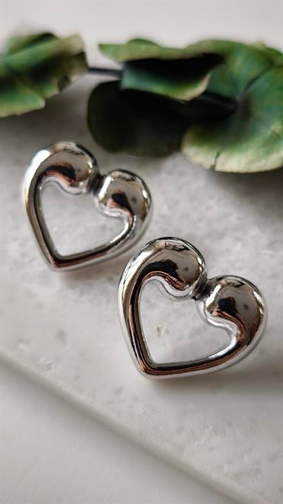 Büyük Marka Model Kalp Küpe