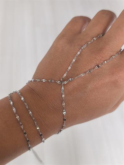 Çelik Plaka Halka Geçmeli Zincir Şahmeran