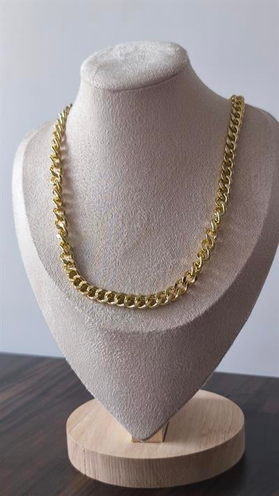 İç İçe Geçmeli Klasik Zincir Kolye