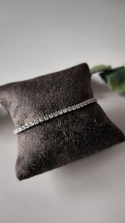 Klasik Suyolu Kare Taş Premıum Seri Bileklik