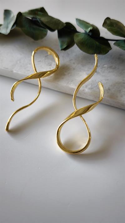 Özel Kaplama S model Büyük Küpe