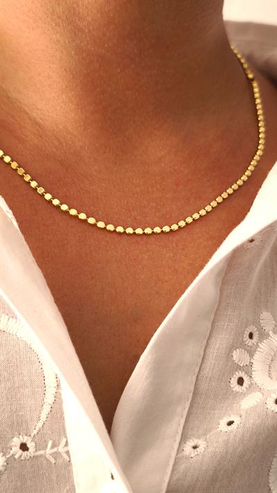 Özel Seri Klasik Ezme Zincir Kolye