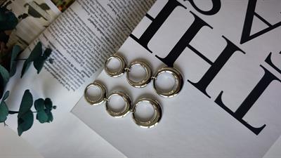 Özel Seri Üçlü Halka Model Küpe