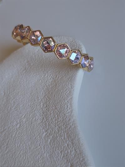 Petek Şekil  Yansımalı Yanar Döner Lastik Bileklik