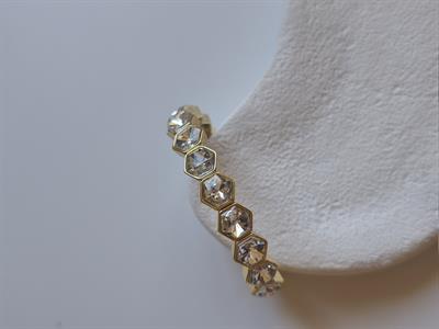 Petek Şekil  Yansımalı Yanar Döner Lastik Bileklik