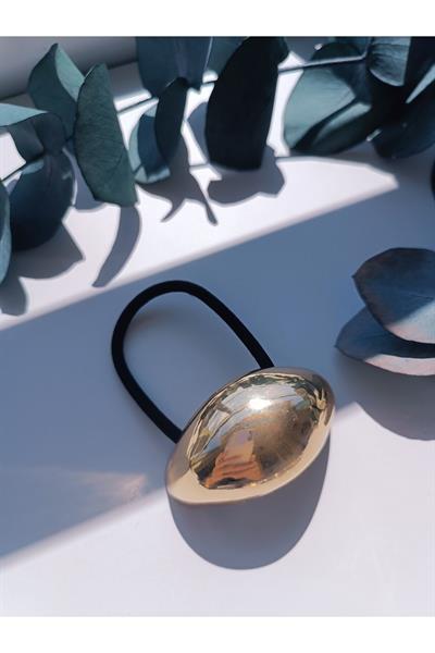 Pinterest Gold ve Silver Bombeli Metal Lastik Toka