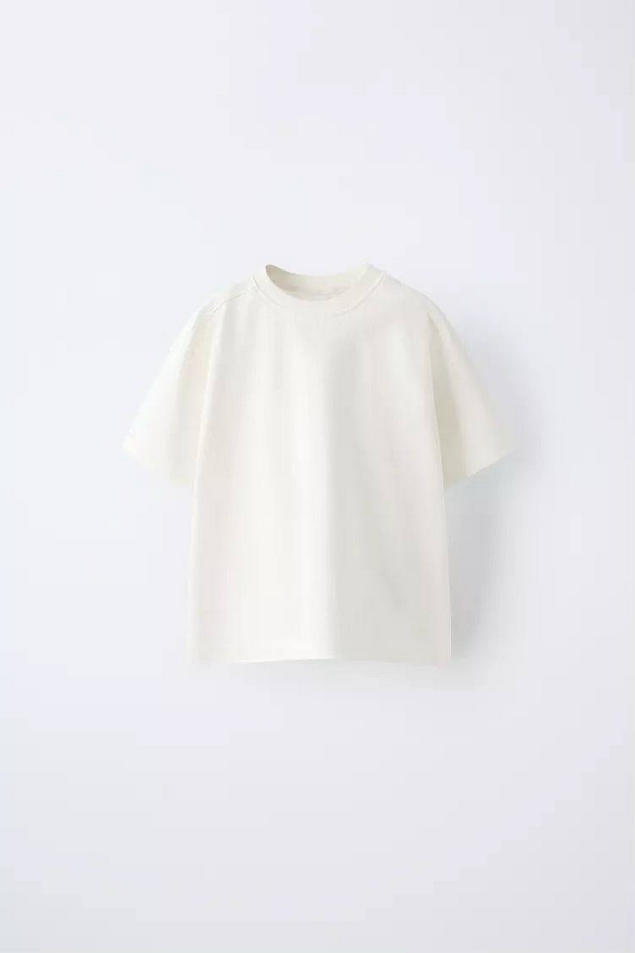 Erkek Çocuk Basic Kısa Kollu T-Shirt Beyaz