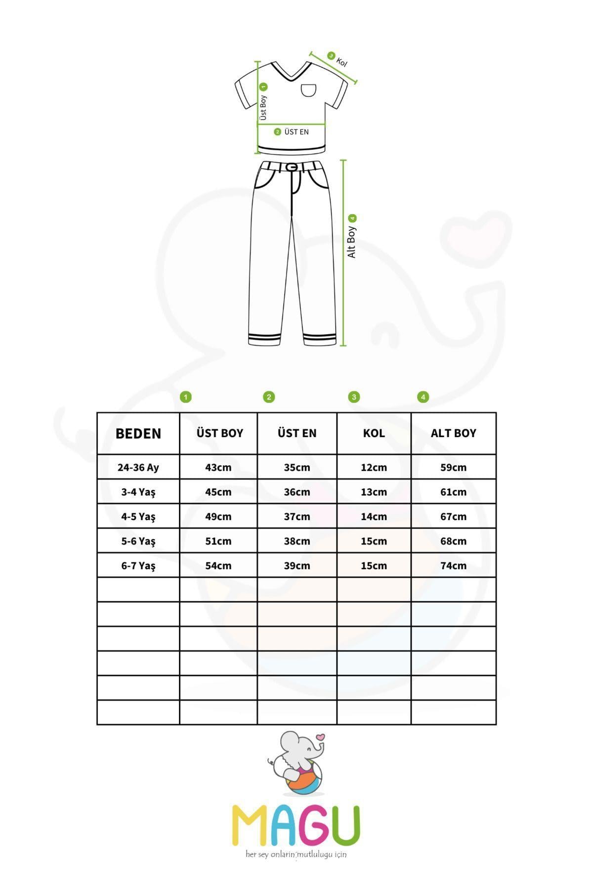 Erkek Çocuk Kahve Teddy Ayıcık Desenli Pamuklu T-Shirt Şort Alt-Üst Takım Kahve