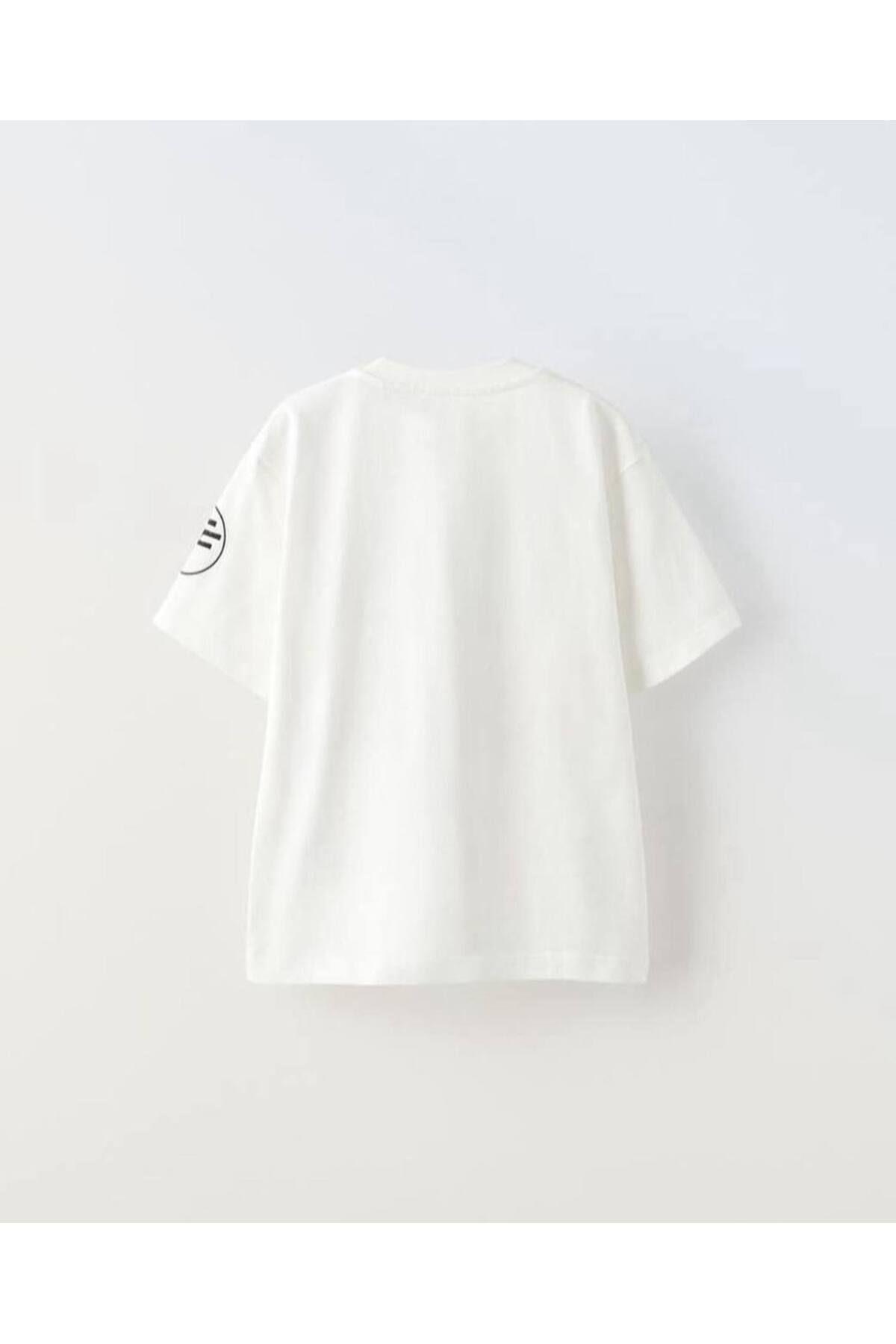 Erkek Çocuk T-Shirt Fast&Furıons Beyaz