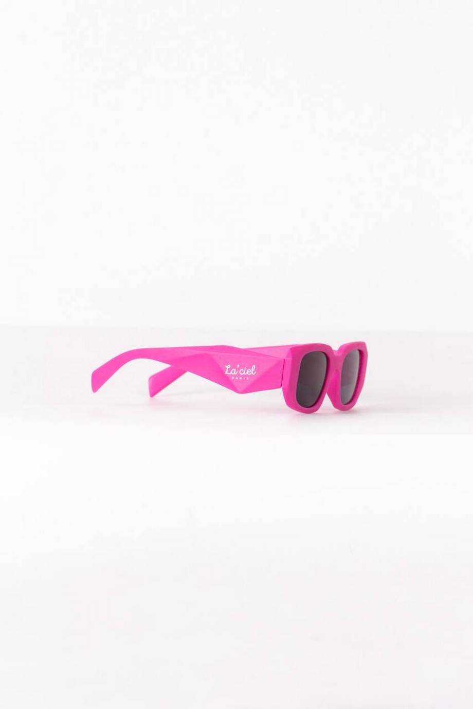 Unisex LaCiel Paris Kemik Uv 400 Korumalı Güneş Gözlüğü Kutulu Pembe
